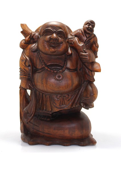 Ayakta Ahşap Buda Figürü 50 cm ST00031
