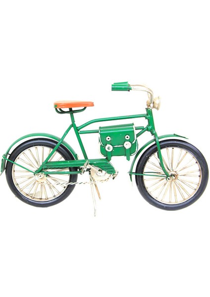 Dekoratif Metal Bisiklet Çantalı