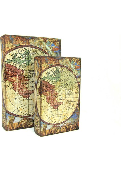 Kutu Kitap Harita 2'li Set