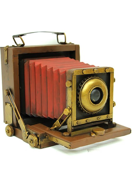 Dekoratif Metal Fotoğraf Makinesi