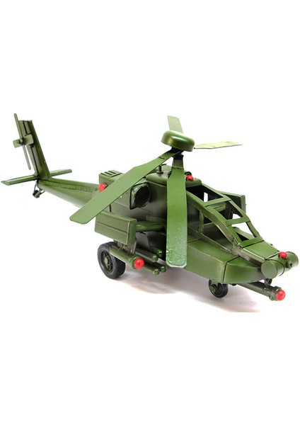 Dekoratif Metal Helikopter