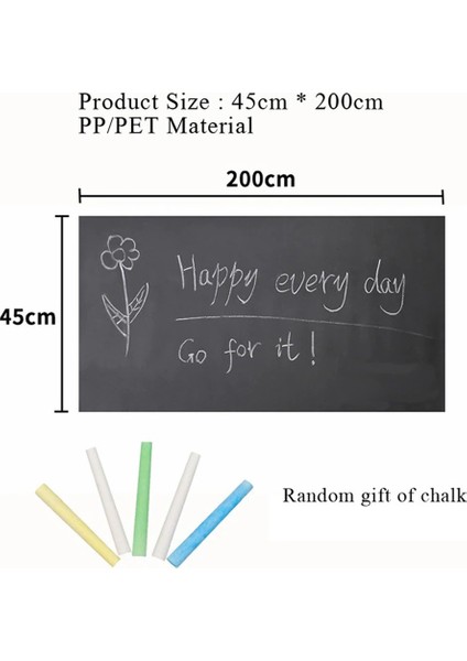 Yapışkanlı Kara Tahta Blackboard modelleri