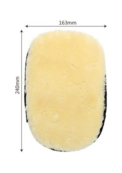 Yünlü Hassas Araba Yıkama ve Temizlik Eldiveni