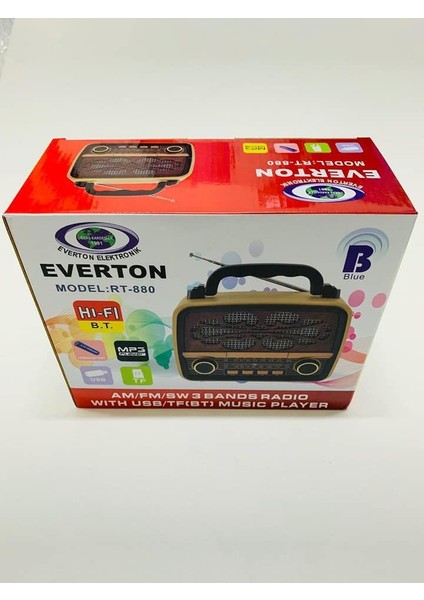 Everton Rt 880 Radyo fiyatları