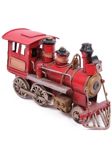 Dekoratif Metal Lokomotif