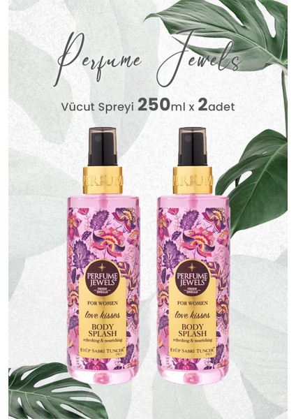 Pj Body Splash Love Kisses 250 ml x 2 Adet