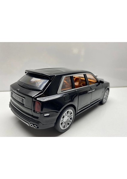 Rolls Royce Metal Araba Model Araba 1:22 Ölçek Sesli Işıklı Kapılar Bagaj Kaput Açılır Model Araba