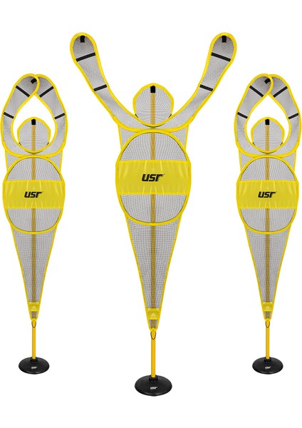 BDA1604 3 Lü 160 cm Basketbol Defans Adamı Seti