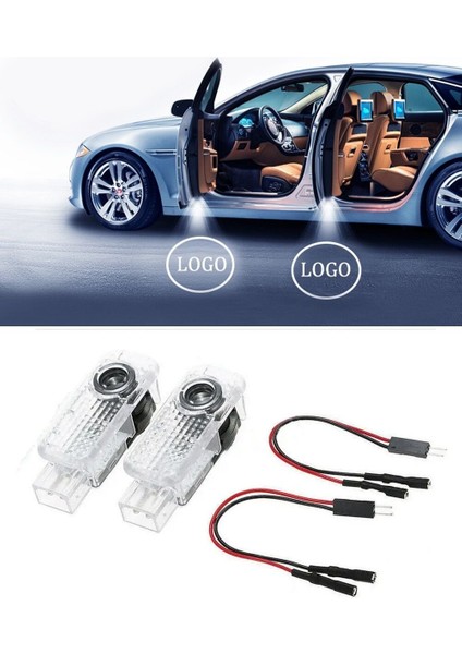 Audi A3 Kapı Altı Işık Lazer LED Logo Hoşgeldin 2021+