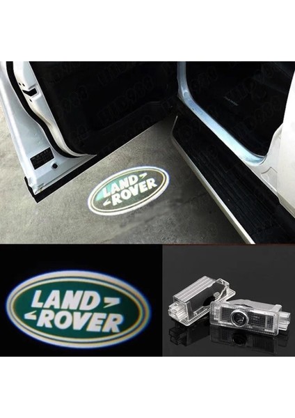 Lr range rover sport kapı altı ışık lazer led logo hoşgeldin aydınlatması