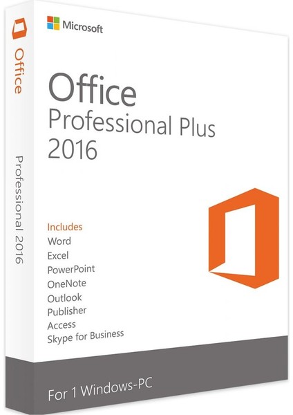 Office 2016 Professional Plus Dijital Lisans Anahtarı