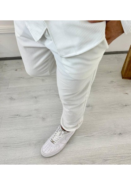 Pantolon Eşofman Natural Pamuk Fitilli Eşofman Altı Pantolon fırsatları