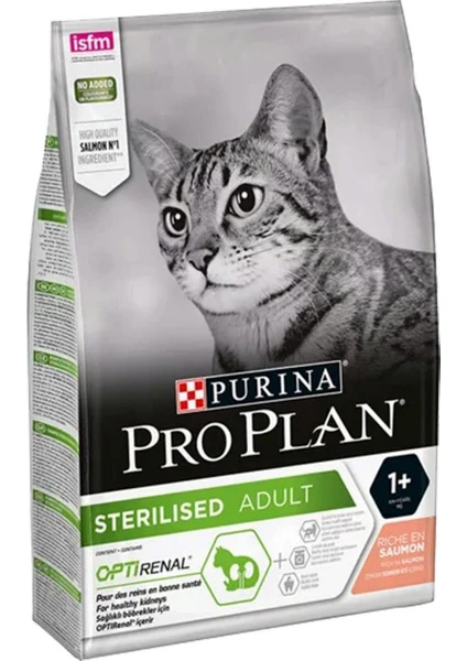 Pro Plan Sterilised Somonlu Kedi Maması - 3 kg