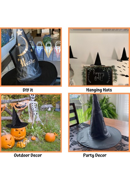 Store 2'li Cadılar Bayramı Şapkası - Siyah (Yurt Dışından) fiyatları