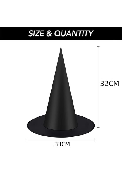 Store 2'li Cadılar Bayramı Şapkası - Siyah (Yurt Dışından) indirimleri