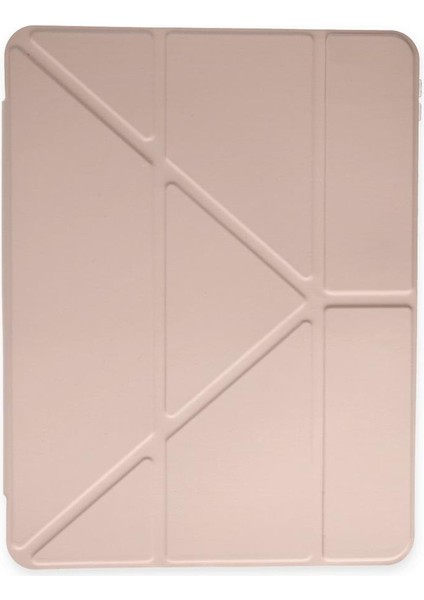 iPad Pro 11 2020 Kılıf Kalemlikli Tri Folding Smart Katlanabilir Standlı 360 Tam Koruma Kılıf