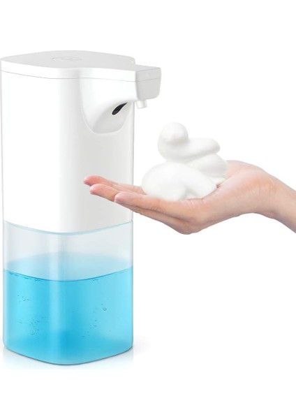 Otomatik Sabunluk Köpük Sabunluk Akıllı Kızılötesi Sensörlü Fotoselli Elektrikli Banyo Mutfak Ofis Mutfak Otel Restoran Için 350ml (Yurt Dışından)