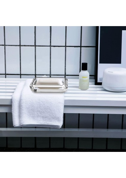 Dikdörtgen Cam Banyo Sabunuluk, Şeffaf (Yurt Dışından)