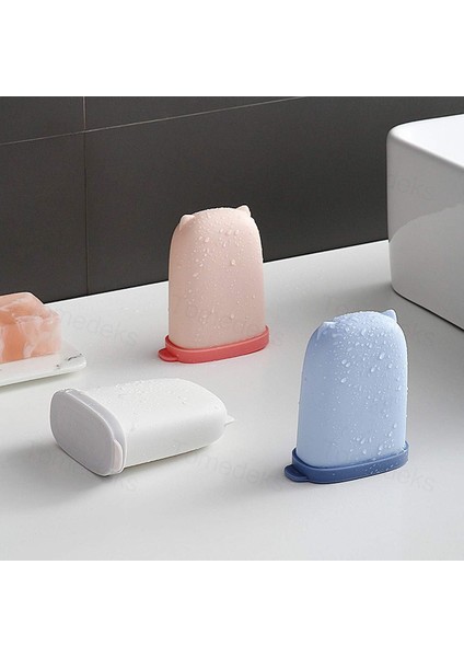 3 Adet Sabunluk, Seyahat Sabun Kutusu, Taşınabilir Kişisel Seyahat Banyo Dış Mekan Malzemeleri (Yurt Dışından) modelleri