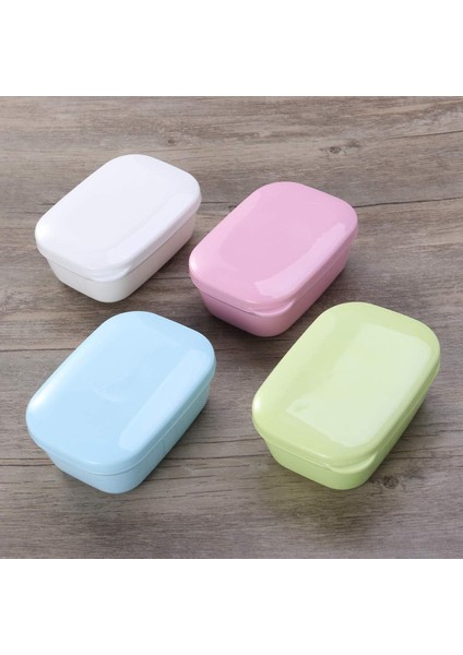 Banyo Duşu Ev Seyahati Için 4'Lü Plastik Sabun Kanalı Seti (Yurt Dışından)