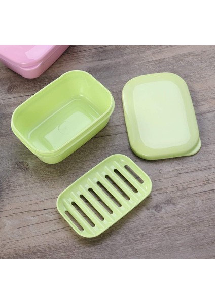 Banyo Duşu Ev Seyahati Için 4'Lü Plastik Sabun Kanalı Seti (Yurt Dışından)