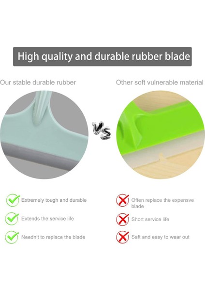 Plastik Saplı 3 Kauçuk Mini Silecekten Oluşan Breeze Paketi - Duş, Pencereler Ve Araba Camı Için (Yurt Dışından) fırsatları