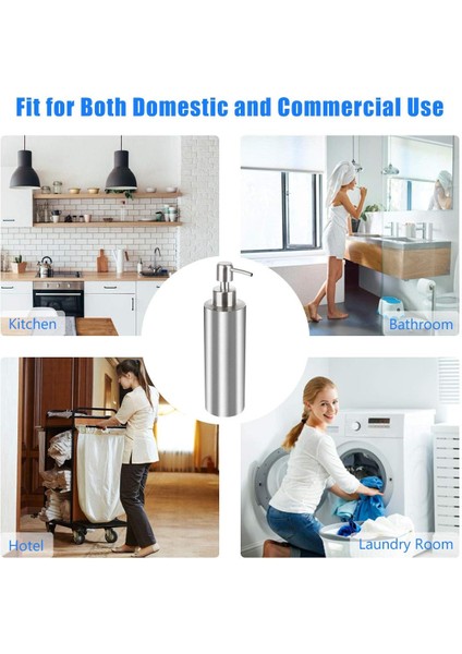 El Pompalı Sabunluk, Paslanmaz Çelik, 350ml (Yurt Dışından) modelleri