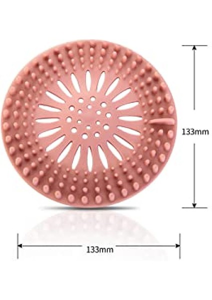 4 Parçalı Silikon Saç Filtresi, Evrensel Drenaj Koruması, Banyo, Küvet, Mutfak Ve Saç Filtresinde Kullanılabilir (Yurt Dışından)