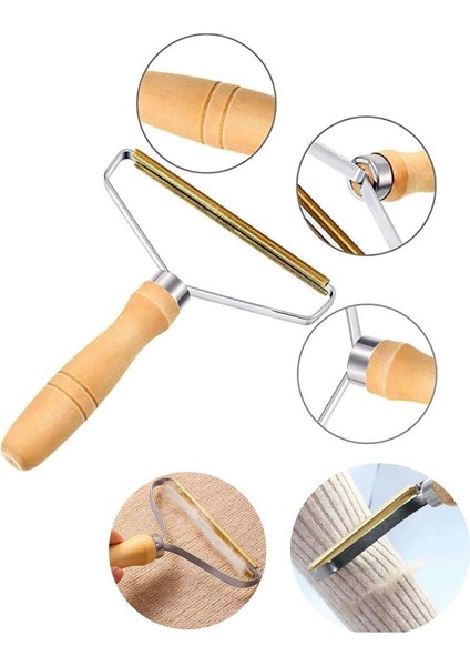 Esinti Epilasyon Jilet Ahşap Saplı Epilasyon Taşınabilir Epilatör Kaşmir Jilet Tarak (Yurt Dışından) fiyatları