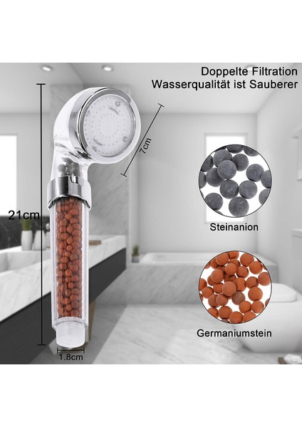 Led Duş Başlığı, Renk Değiştiren Led Duş Başlığı, Güç Kaynağı Yok, Yüksek Basınçlı Su Tasarrufu, 7 Renk Rastgele Değişir (Yurt Dışından) fırsatları