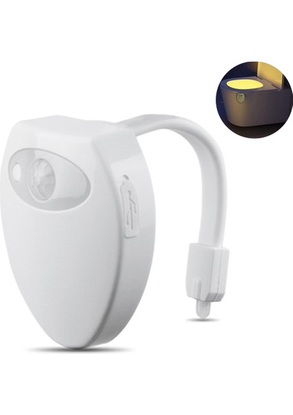 Hareket Sensörlü Breeze Şarj Edilebilir Tuvalet Işığı Tuvalet Gece Lambası Led Tuvalet Işığı Lambası (Yurt Dışından) fiyatları