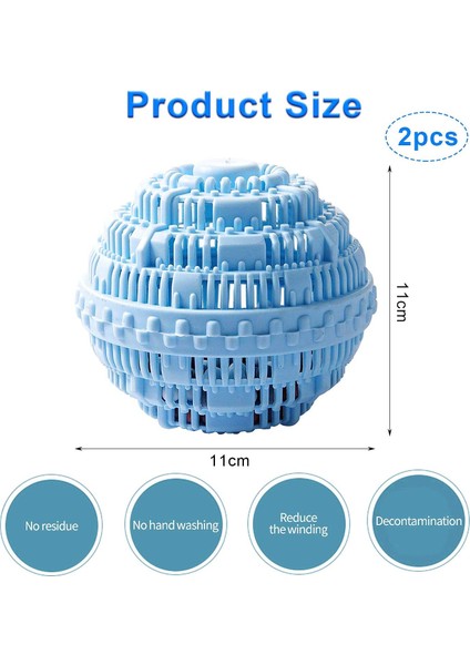 Çamaşır Topları, Yeniden Kullanılabilir Çevre Dostu Çamaşır Topu, Doğal Çamaşır Topu, Çamaşır Makineleri Için Antiyel Ve Dayanıklı Çevre Dostu Çamaşır Topu (Yurt Dışından) fiyatları