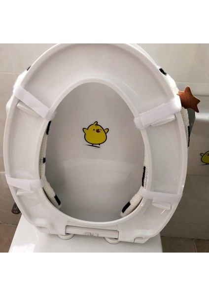 Klozet Kapağı Pedleri - Yumuşak Peluş Kaymaz Sıcak Kalın Klozet Minderi Yıkanabilir (Yurt Dışından) modelleri