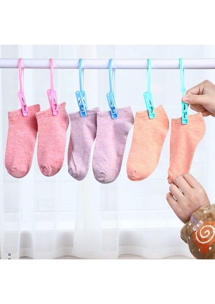 Esinti 60 Parça Jumbo Clothespins Güçlü Havlu Klipsi Mutfak Havlusu Klipsi Clothespin Çok Renkli Halat Rüzgar Geçirmez Çorap Askısı Iç Havlu (Yurt Dışından) fırsatları