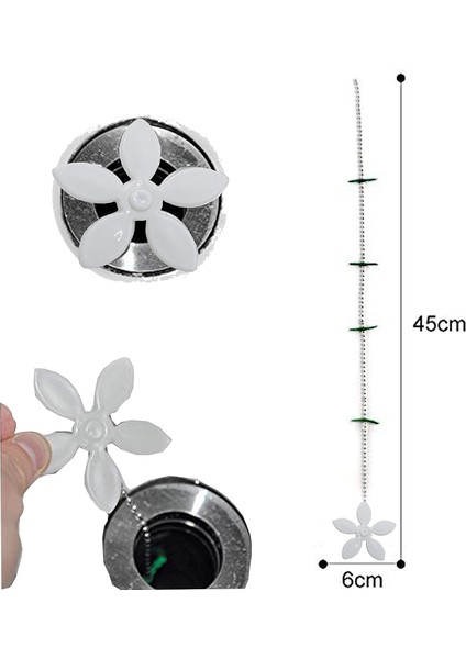 10'Lu Paket Çiçek Banyo Tahliye Filtresi, Duş Tahliye Kapağı Yakalama (Yurt Dışından) fiyatları
