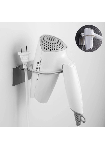 Saç Kurutma Makinesi Tutucusu, Deliksiz, Paslanmaz Çelik, Pratik Kablo Tutuculu, Kendinden Yapışkanlı Saç Kurutma Makinesi Tutucusu (Yurt Dışından) fiyatları