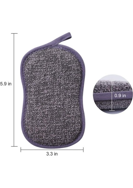 Multi Dayanıklı Malzeme, Mikrofiber Sünger, Kurtarma Gücü (6 Renk) (Yurt Dışından)