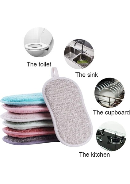 Multi Dayanıklı Malzeme, Mikrofiber Sünger, Kurtarma Gücü (6 Renk) (Yurt Dışından)