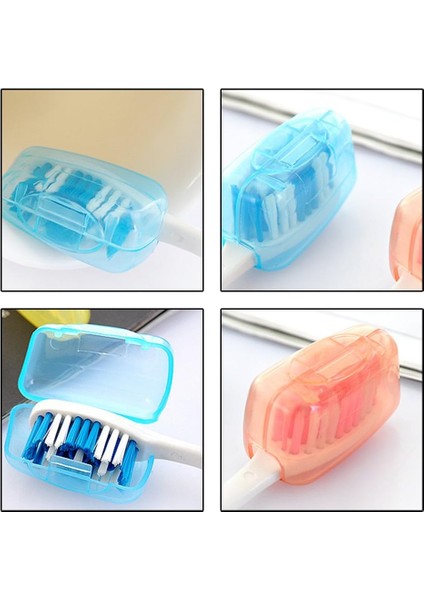 Esinti Diş Fırçası Kutusu, Taşınabilir Diş Fırçası Kafası Kapakları, Diş Fırçası Kutusu Plastik Tutucu, Depolama Temizleme Fırçaları Seyahat Taşınabilir Ev (Yurt Dışından) indirimleri