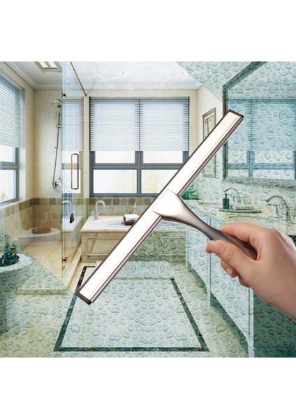 Duş Kapıları, Banyo, Pencere Ve Araba Camı Için Çok Amaçlı Duş Sileceği - Paslanmaz Çelik, 10 Inç (Yurt Dışından)