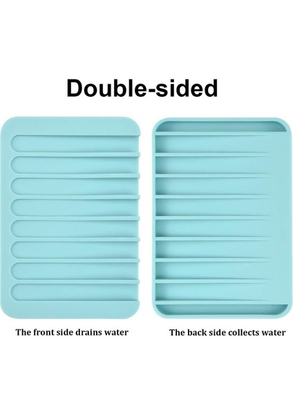 3pcs Sabunluk Sabunluk, Şelaleli Silikon Sabunluk, Mutfak Banyo Sünger Sabun Için Duş Sabunluk, Duş, Banyo, Mutfak Için Renkli Sabunluk (Yurt Dışından) modelleri