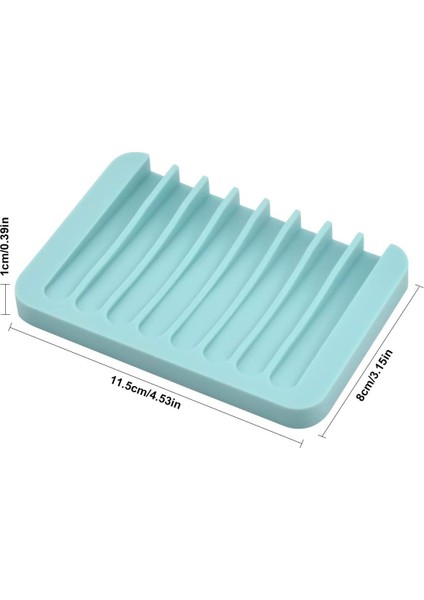 3pcs Sabunluk Sabunluk, Şelaleli Silikon Sabunluk, Mutfak Banyo Sünger Sabun Için Duş Sabunluk, Duş, Banyo, Mutfak Için Renkli Sabunluk (Yurt Dışından) fırsatları