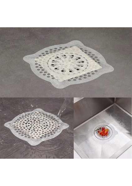 15 Paket Drenaj Saç Tutucu, Duş Drenajı Saç Tutucu, Tek Kullanımlık Duş Drenajı Saç Catcher Örgü Çıkartmalar, Kurulumu Kolay Takım Elbise Banyo, Küvet, Mutfak (Yurt Dışından)