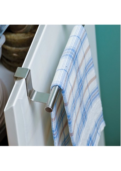 2 Adet 9 "Uzunluk Paslanmaz Çelik Havlu Bar Tutucu, Mutfak Dolabı Üzeri Dolap Kapı Kancası, Organizatör Asılı Askı Raf Depolama Tutucular Aksesuarları, Gümüş (Yurt Dışından) fiyatları