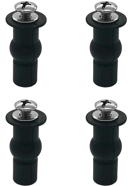 Tuvalet Sabitleme Koltuğu 2 Çift Kauçuk Genişleyen Cıvata, 304 Paslanmaz Çelik Tuvalet Sabitleme Vidaları Kauçuk Genişleyen Tuvalet Sabitleme Menteşeleri Vidaları (Yurt Dışından)