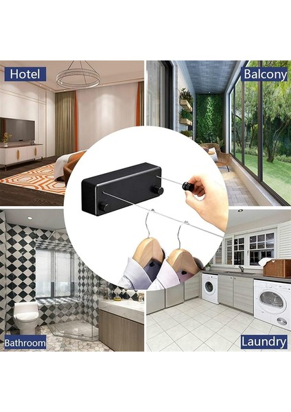 Sarma Hattı Katlanabilir, (Siyah) (Yurt Dışından) indirimleri