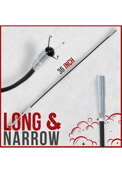 Aparat Sarpe Desfundat Tevi De Scurgere, Metalik, Esnek Küvet, 90 Cm (Yurt Dışından) fiyatları