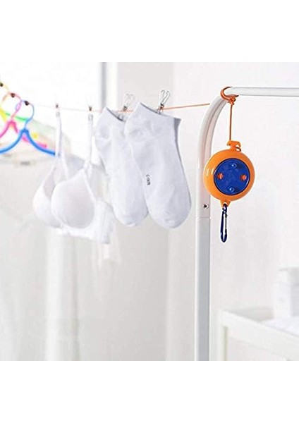 8m Otomatik Geri Çekilebilir Çamaşır Ipi - Rüzgar Geçirmez Ve Kaymaz - Küçük Ve Zarif - Banyo, Bahçe, Çamaşır Odası Ve Kampta Taşıması Ve Kullanımı Kolay (Yurt Dışından) indirimleri