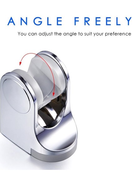 Duş Tutucu Duvara Monte El Duşu Tutucu, Krom, 25mm Ayarlanabilir Eğim Açısı (Yurt Dışından) fiyatları