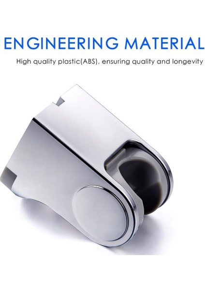 Duş Tutucu Duvara Monte El Duşu Tutucu, Krom, 25mm Ayarlanabilir Eğim Açısı (Yurt Dışından) modelleri